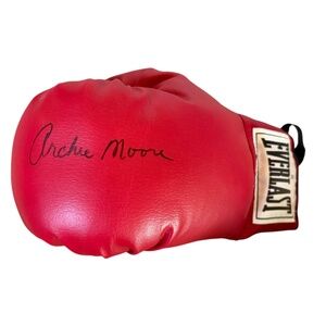Signed Archie Moore Autograph Boxing Glove w/COA